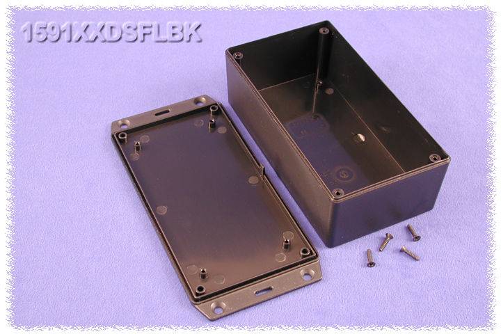 Hammond Electronics 1591XXDSFLBK Universal-Gehäuse 152 x 82 x 51 ABS Schwarz 1 St.