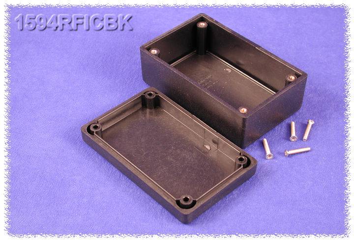 Hammond Electronics 1594RFICBK Universal-Gehäuse 105 x 66 x 45 ABS Schwarz 1 St.