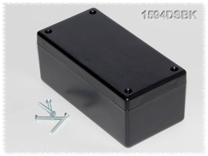 Hammond Electronics 1594DSBK Universal-Gehäuse 131 x 66 x 55 ABS Schwarz 1St.