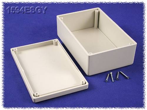 Hammond Electronics 1594ESGY Universal-Gehäuse 167 x 107 x 65 ABS Grau 1 St.