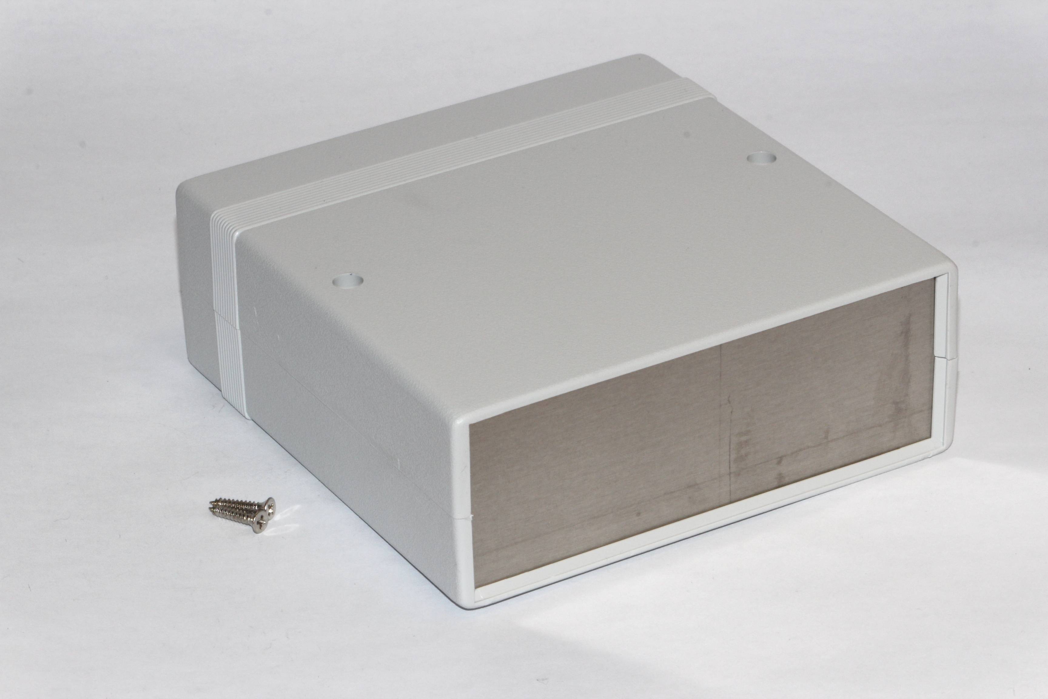 Hammond Electronics 1598BBSGY Instrumenten-Gehäuse 179 x 154 x 36 ABS Grau 1St.