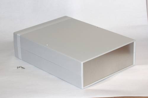 Hammond Electronics 1598JSGY Instrumenten-Gehäuse 280 x 200 x 76 ABS Grau 1 St.