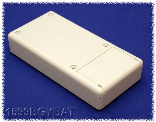 Hammond Electronics 1599BGYBAT Hand-Gehäuse 130 x 65 x 25 ABS Grau 1 St.