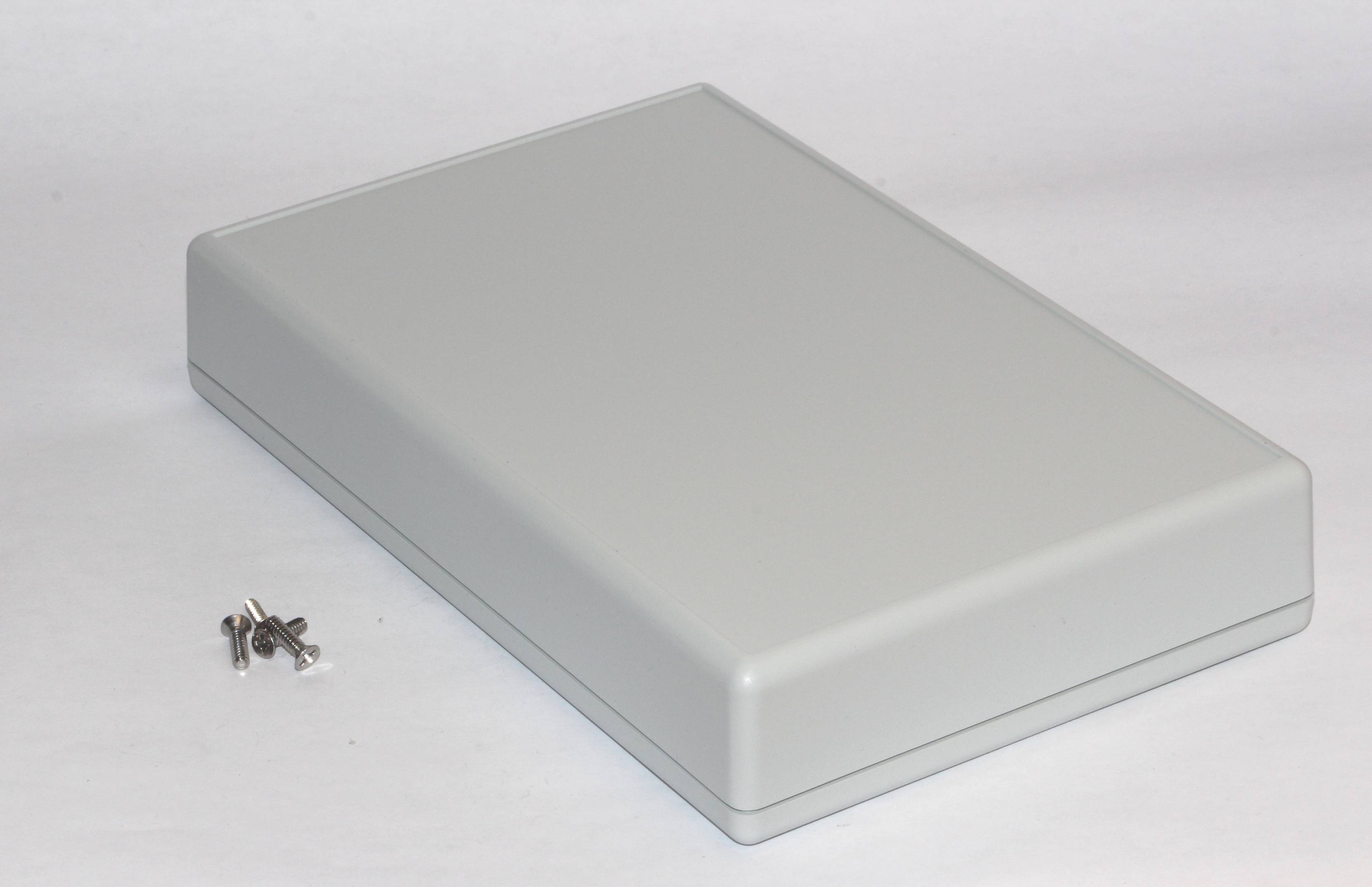 Hammond Electronics 1599KGYBAT Hand-Gehäuse 220 x 140 x 40 ABS Grau 1 St.