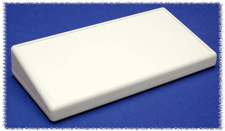 Hammond Electronics 1599HTSGY Pult-Gehäuse (L x B x H) 220 x 110 x 40mm ABS Grau 1St.