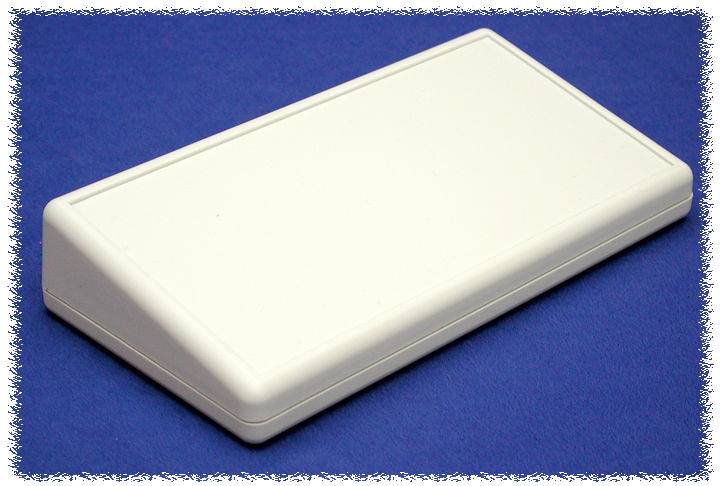 Hammond Electronics 1599ETSGY Pult-Gehäuse (L x B x H) 170 x 85.5 x 34 mm ABS Grau 1 St.