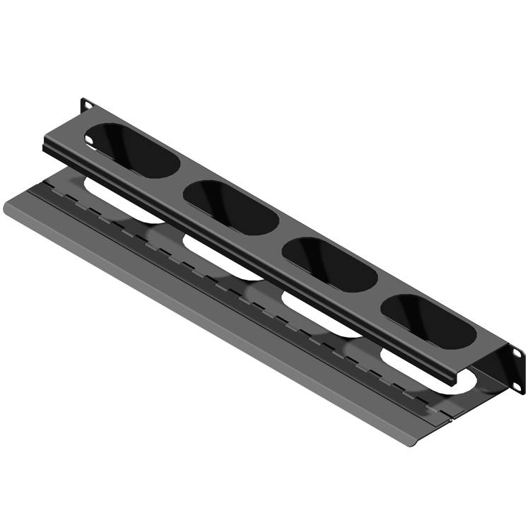 Hammond Electronics PCMDD19001BK1 Kabelführung schwenkbar (B x H x T) 483 x 44 x 64mm 1St.