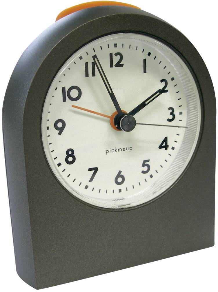 TFA Dostmann 98.1051.10 Quarz Wecker Graphit