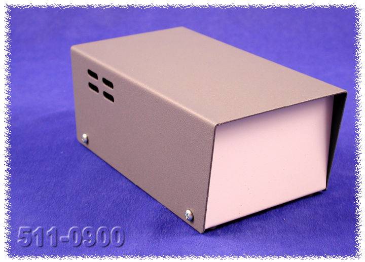 Hammond Electronics 511-0900 Transformator-Gehäuse 165 x 92 x 70 Stahl Grau 1St.