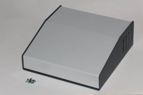 Hammond Electronics 515-0920 Pult-Gehäuse (L x B x H) 157 x 154 x 58 mm Stahl Grau 1 St.