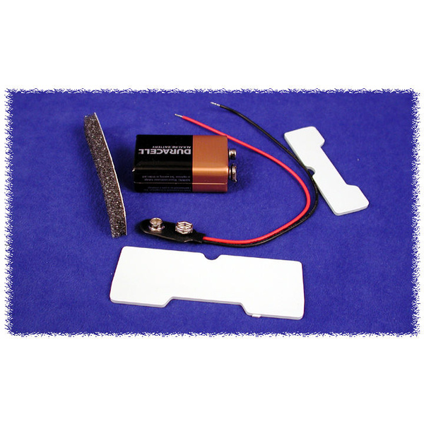 Hammond Electronics BS61 Batteriehalter 1 x 9 V-Block Kunststoff Schwarz 1St.