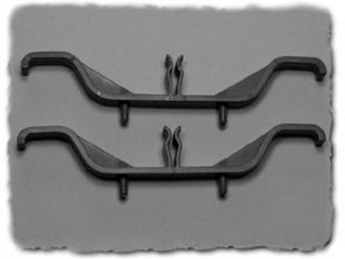 Hammond Electronics M795 Kabelträger Kunststoff Grau (L x B x H) 122 x 10 x 20 mm 2 St.