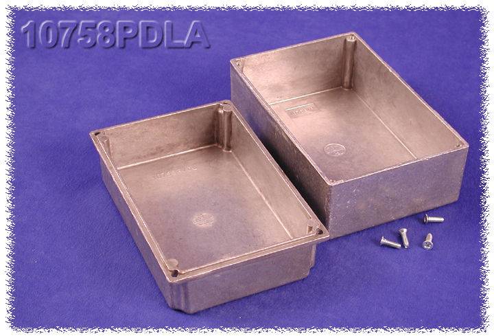 Hammond Electronics 10758PDLA Universal-Gehäuse 145 x 95 x 87.2 Aluminium Natur 1 St.