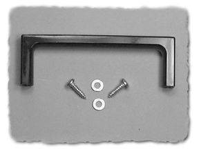 Hammond Electronics M250-1003 Gehäuse-Griff Schwarz (L x B x H) 111 x 13.2 x 36mm 1St.