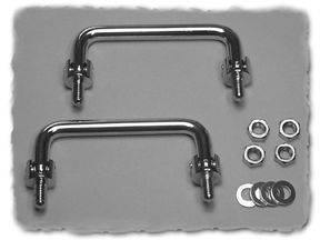 Hammond Electronics M286-6 Gehäuse-Griff Silber (L x B x H) 118 x 10 x 47.17mm 1St.