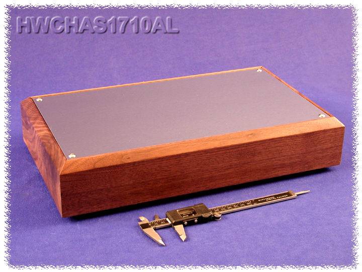 Hammond Electronics HWCHAS1710AL Bodenplatte 432 x 254 x 76 Aluminium Natur 1St.