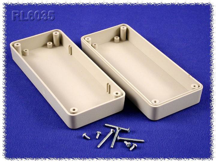 Hammond Electronics RL6035 Universal-Gehäuse 144 x 65 x 40 ABS Grau 1St.