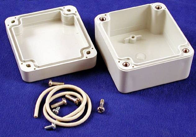 Hammond Electronics RP1020 Universal-Gehäuse 65 x 60 x 40 Polycarbonat Grau 1St.