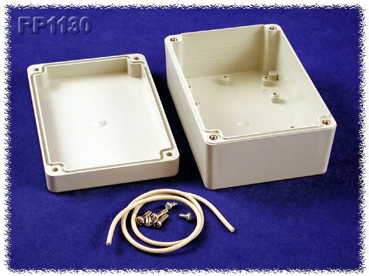 Hammond Electronics RP1150 Universal-Gehäuse 125 x 85 x 85 Polycarbonat Grau 1 St.