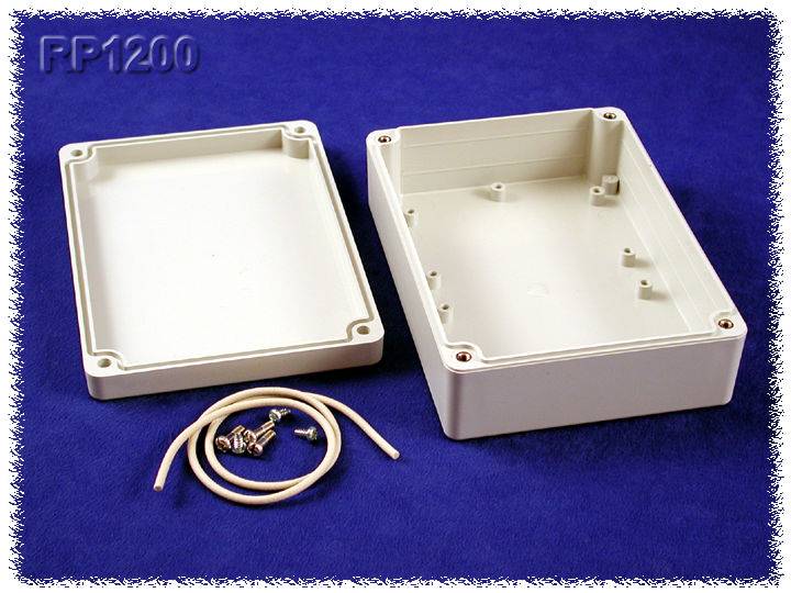 Hammond Electronics RP1200 Universal-Gehäuse 145 x 105 x 40 Polycarbonat Grau 1 St.