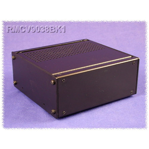 Hammond Electronics RMCV9038BK1 Universal-Gehäuse Aluminium Schwarz 1St.