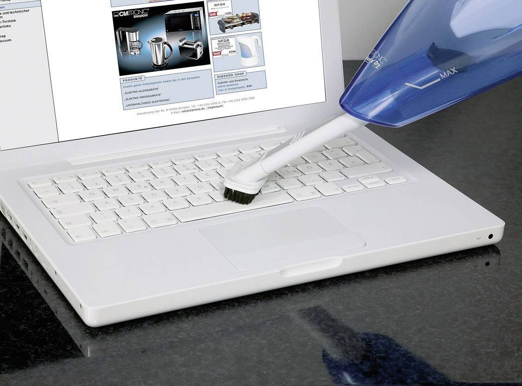 Clatronic Akkusauger Nass/Trocken AKS 828 Akku-Handstaubsauger 3.6V 2W