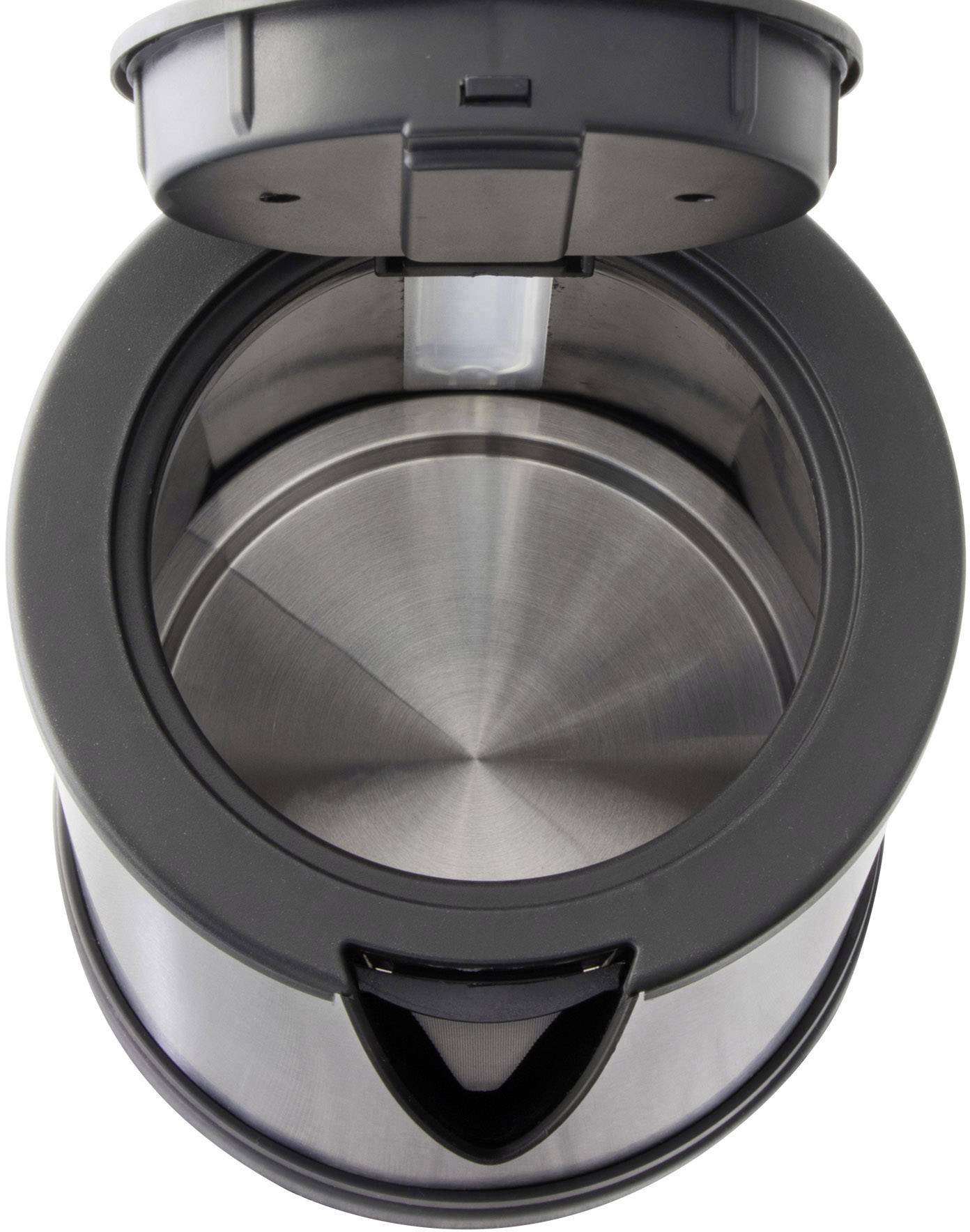 Clatronic WKS 3381 Wasserkocher schnurlos Edelstahl (gebürstet)