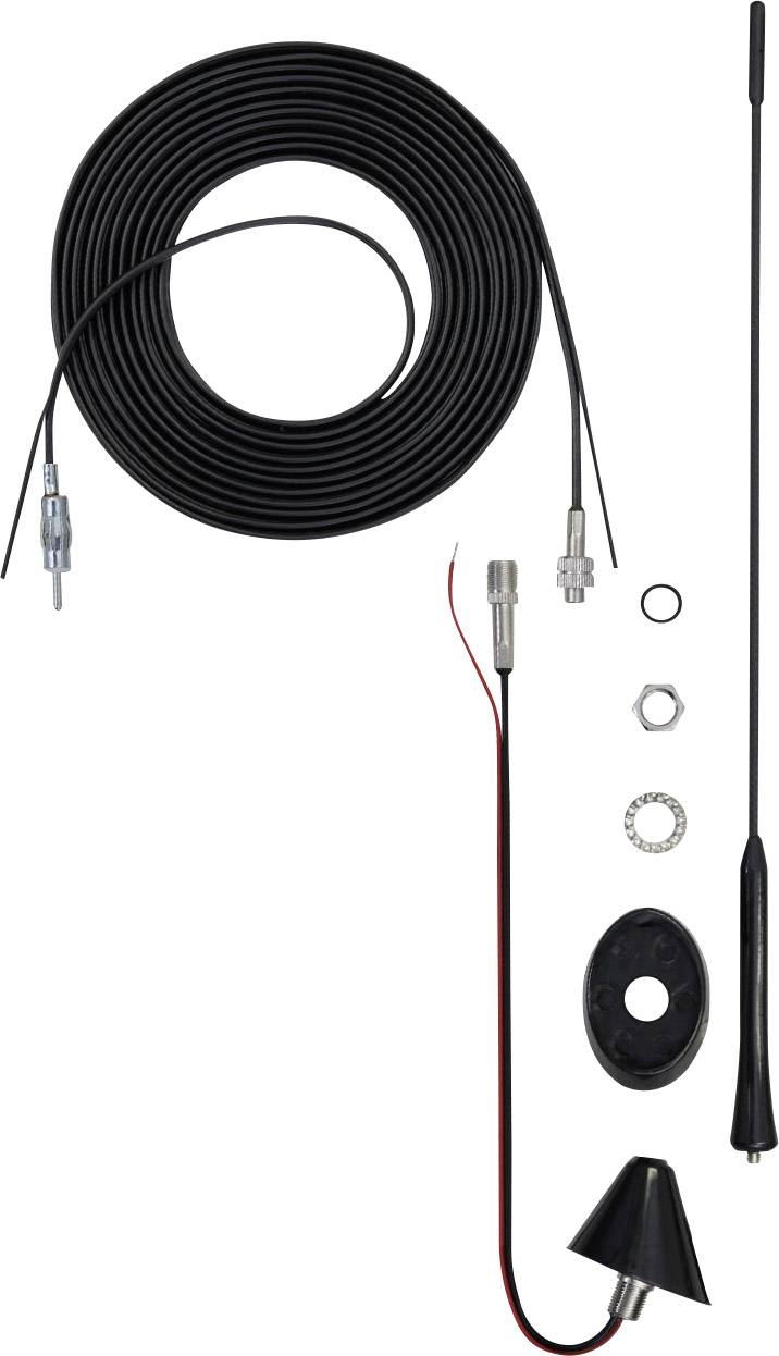 AIV 72° Autoradio-Universal-Antenne