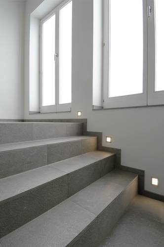 112732 Flat Frame Basic Einbauleuchte Halogen G4 20W Silber-Grau