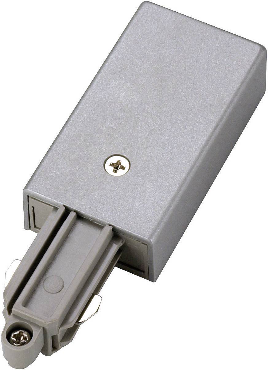 SLV 143032 Hochvolt-Schienensystem-Komponente Einspeiser 1phasig Silber-Grau