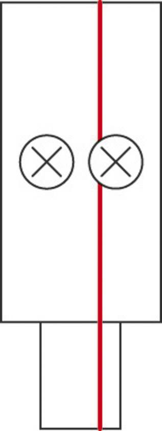 SLV 143031 Hochvolt-Schienensystem-Komponente Einspeiser 1phasig Weiß