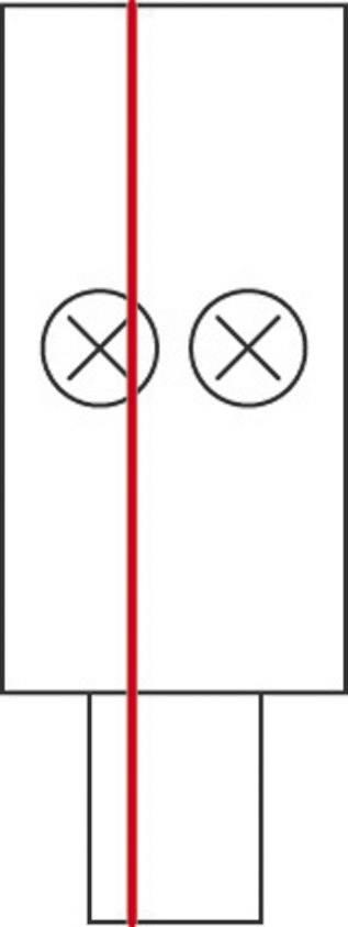 SLV 143041 Hochvolt-Schienensystem-Komponente Einspeiser 1phasig Weiß