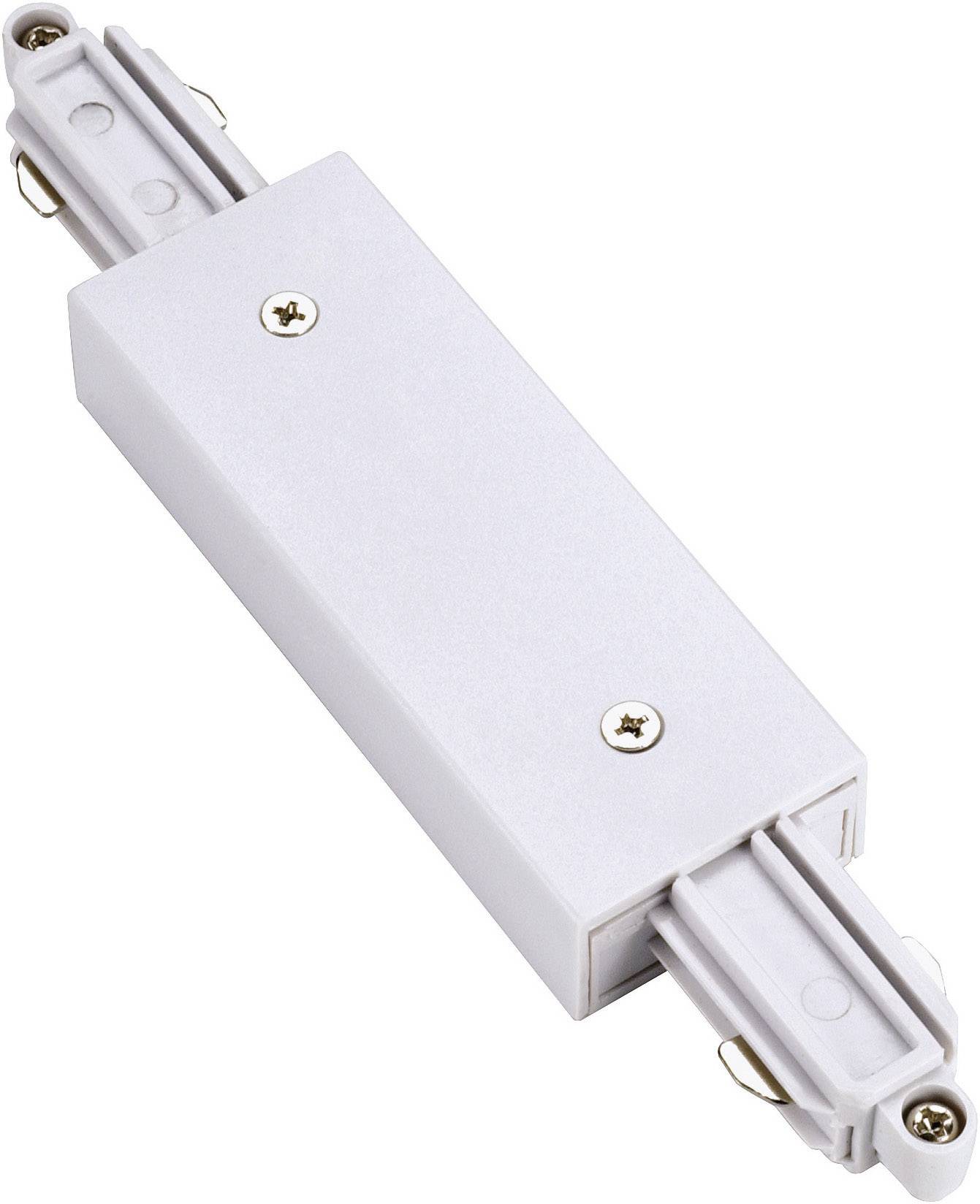 SLV 143101 Hochvolt-Schienensystem-Komponente Längsverbinder 1phasig Weiß