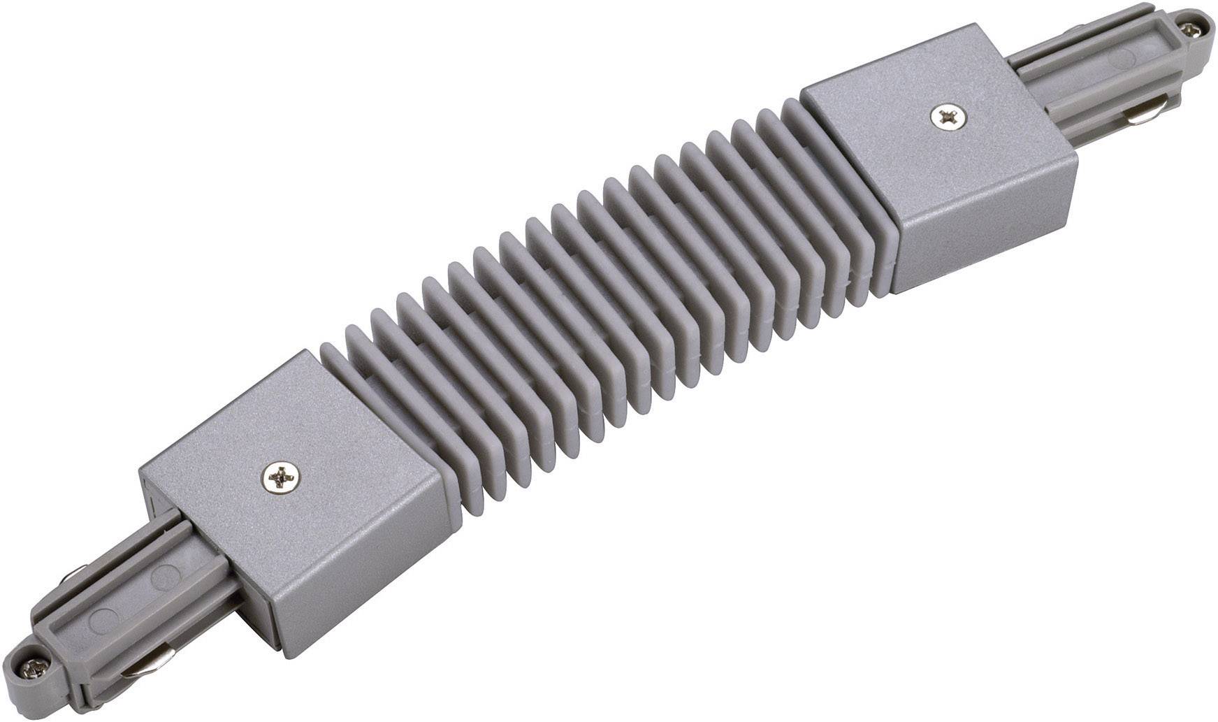 SLV 143112 Hochvolt-Schienensystem-Komponente Flexverbinder 1phasig Silber-Grau