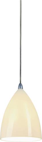 SLV Tonga IV 143594 Hochvolt-Schienensystem-Leuchte 1phasig E14 60W Energiesparlampe, LED Silber, We