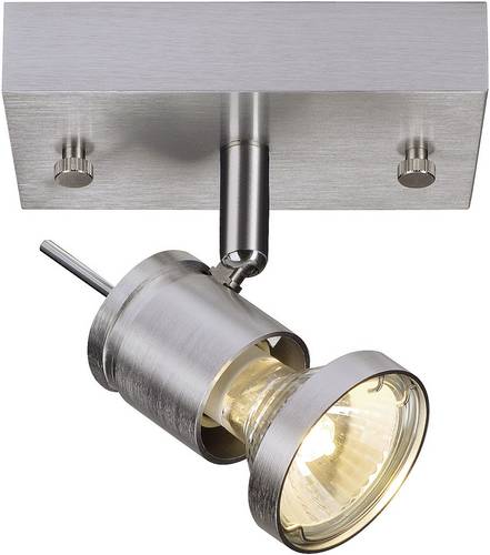 SLV Asto Spot I 147441 Deckenstrahler Halogen GU10 75W Aluminium (gebürstet)