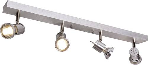 SLV Asto Spot IV 147444 Deckenstrahler Halogen GU10 300W Aluminium (gebürstet)