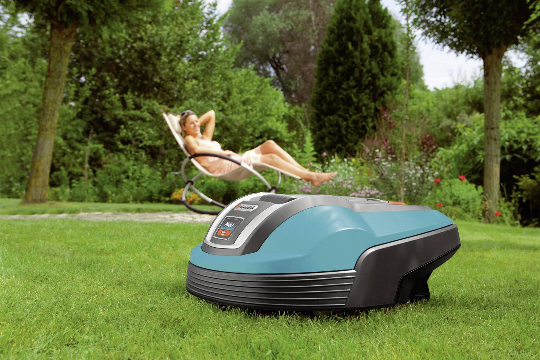 GARDENA R40Li Mähroboter Geeignet für Fläche max. 400 m²