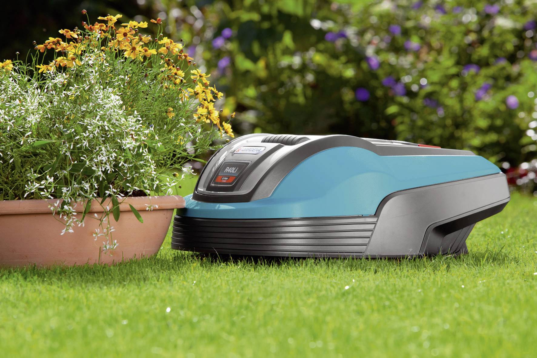 GARDENA R40Li Mähroboter Geeignet für Fläche max. 400 m²