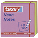 TESA Haftnotizwürfel 56684-00-01 75 mm x 75 mm Pink, Gelb, Grün, Orange 320 Blatt