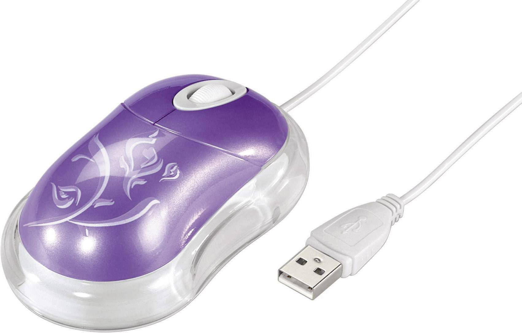OPTISCHE MOUSE LILA