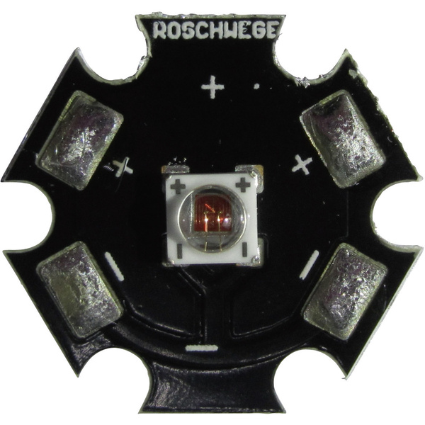 Roschwege HighPower-LED Tief-Rot 10 W 11.2 V 1000 mA Star-DR660-10-00-00