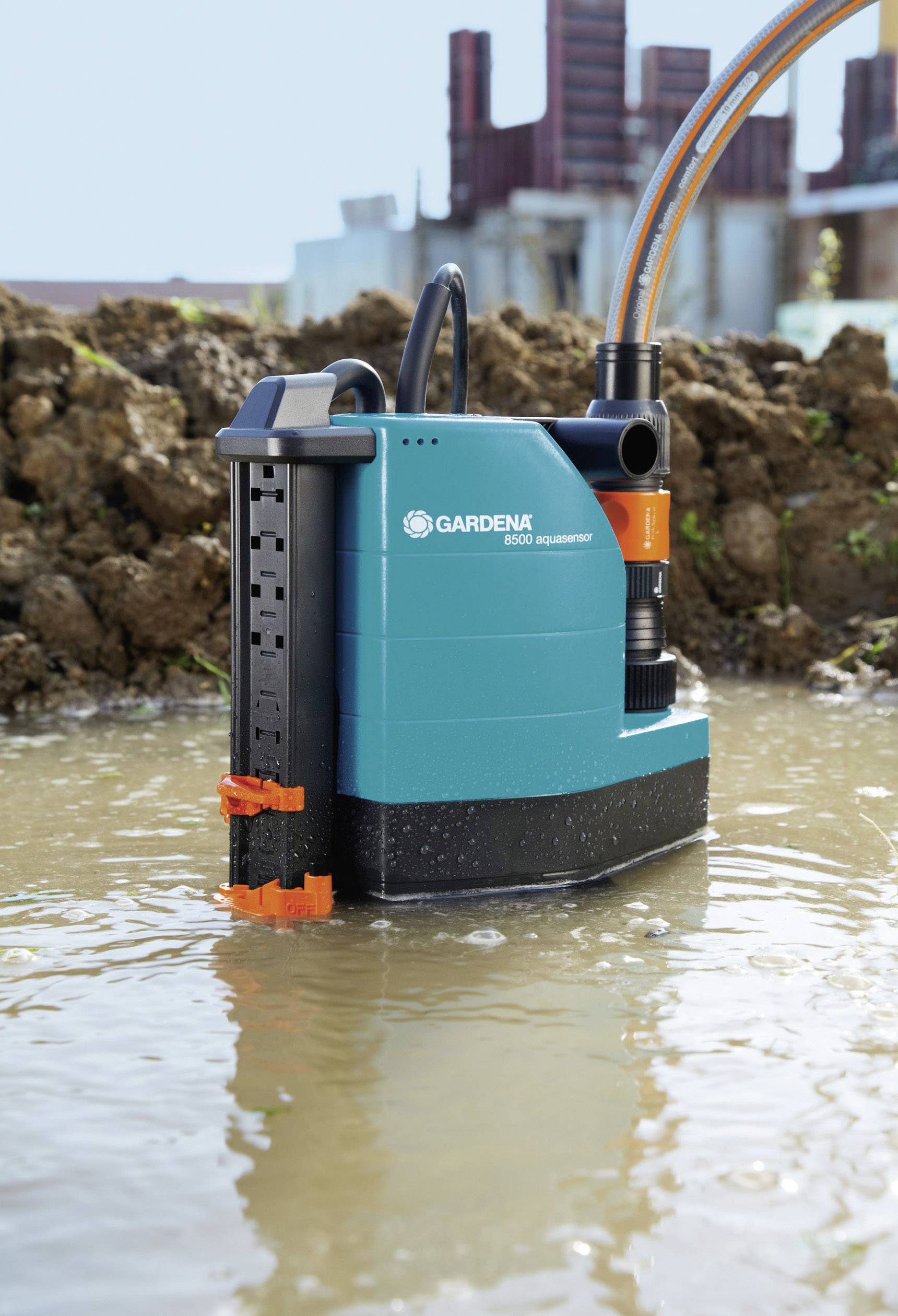 GARDENA 8500 Aquasensor Comfort 1797-20 Schacht-Tauchpumpe  8300 l/h 6 m