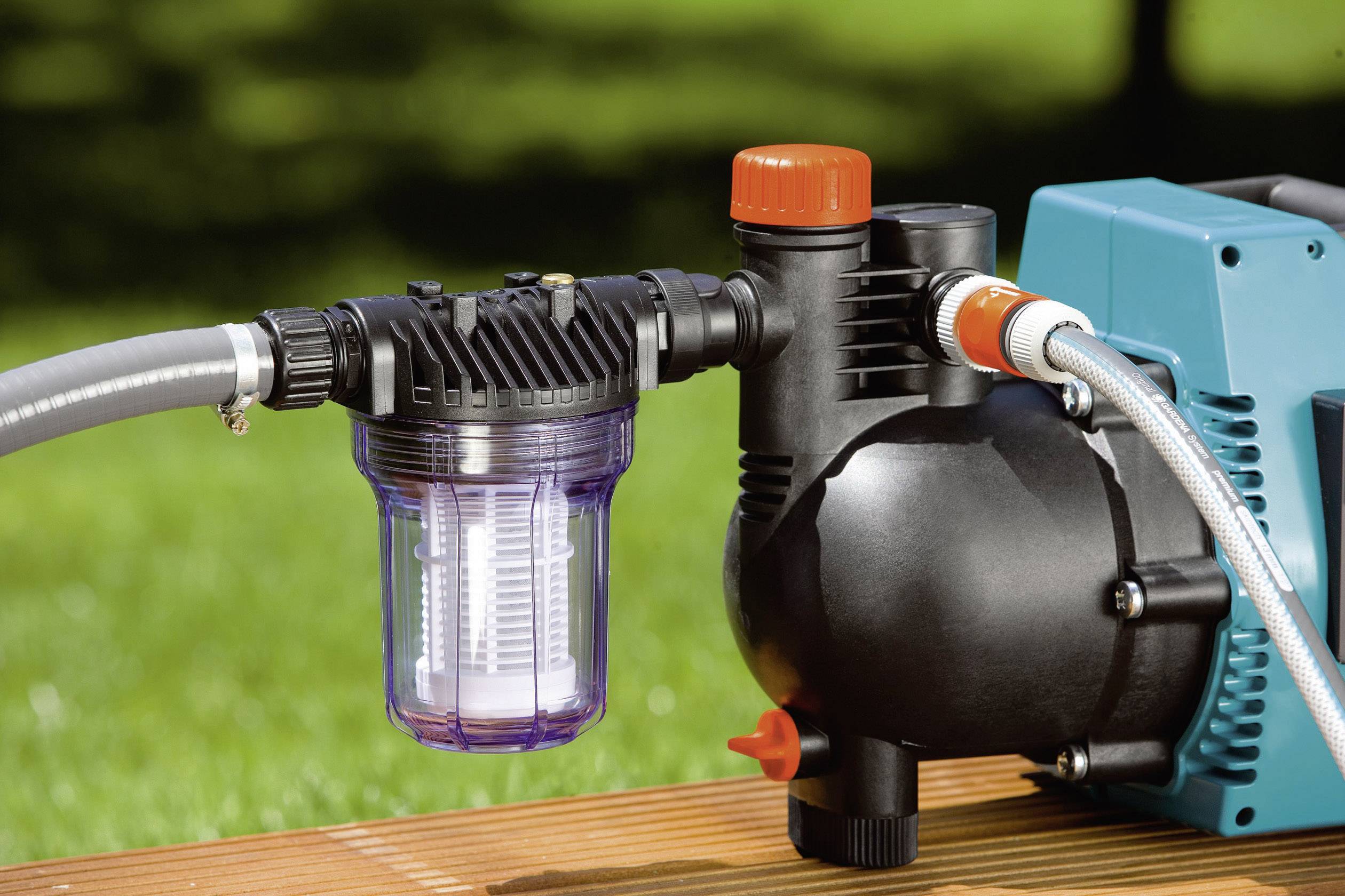 Gardena PumpenVorfilter 180mm 33,25mm (1") AG, 30,3mm (1") IG