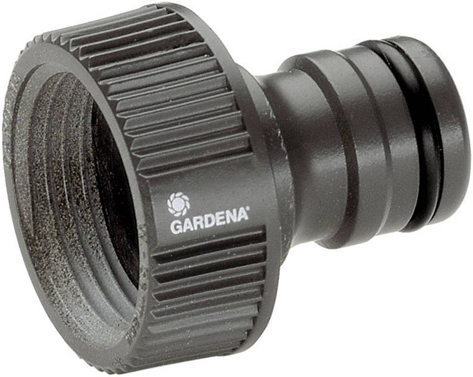 Gardena 2802-20 Kunststoff Hahnanschluss Steckkupplung Profi-System, 33,25mm (1") AG