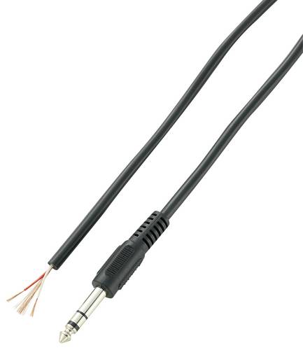 VOLTCRAFT XL-AC63DGW Klinken-Steckverbinder 6.35 mm - Stereo Polzahl:3 1 St.