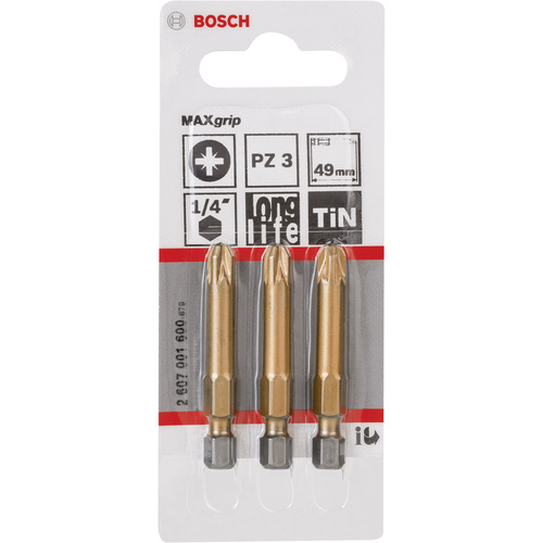 Bosch Accessories 2607001600 Kreuzschlitz-Bit PZ 3 E 6.3 3St.