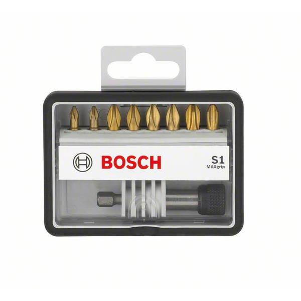 Bosch Accessories Robust Line 2607002575 Bit-Set 9teilig Kreuzschlitz Pozidriv