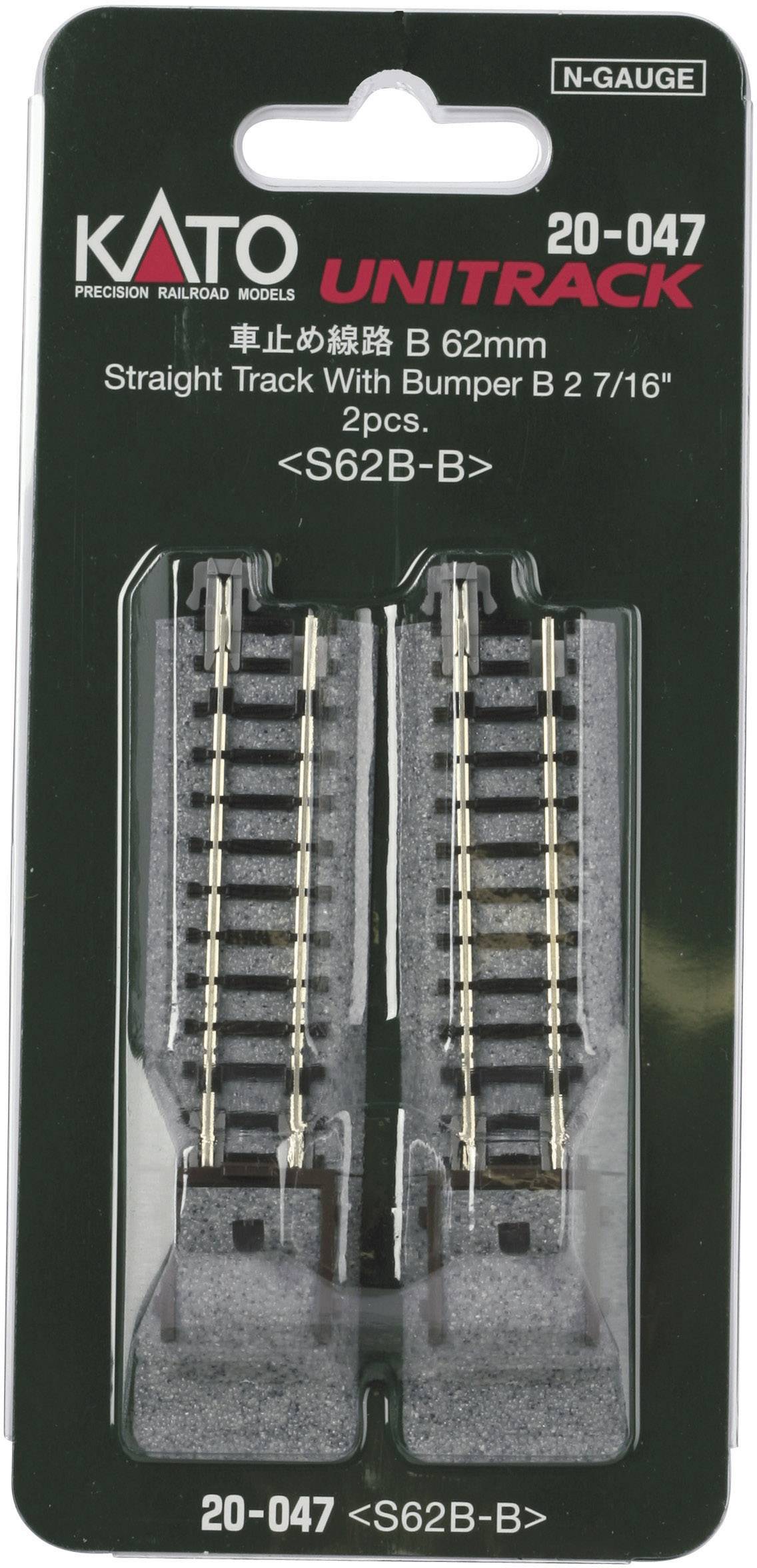 KATO 7078008 N Unitrack Prellbock 62mm