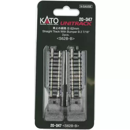 KATO 7078008 N Unitrack Prellbock 62mm KATO 7078008 N Unitrack Prellbock 62mm